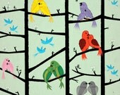 The Lovebirds - Limited Edition Print - iOTA iLLUSTRATION