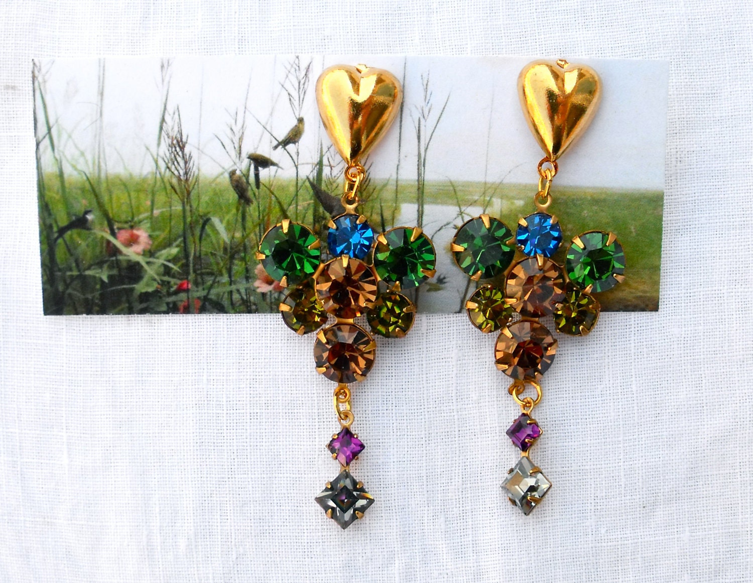 Rhinestone Earrings