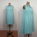 1960s Party Dress / 60s Trapeze Dress / NOS