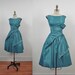 1950s Party Dress / 50s Prom Dress / Jonny Herbert Original