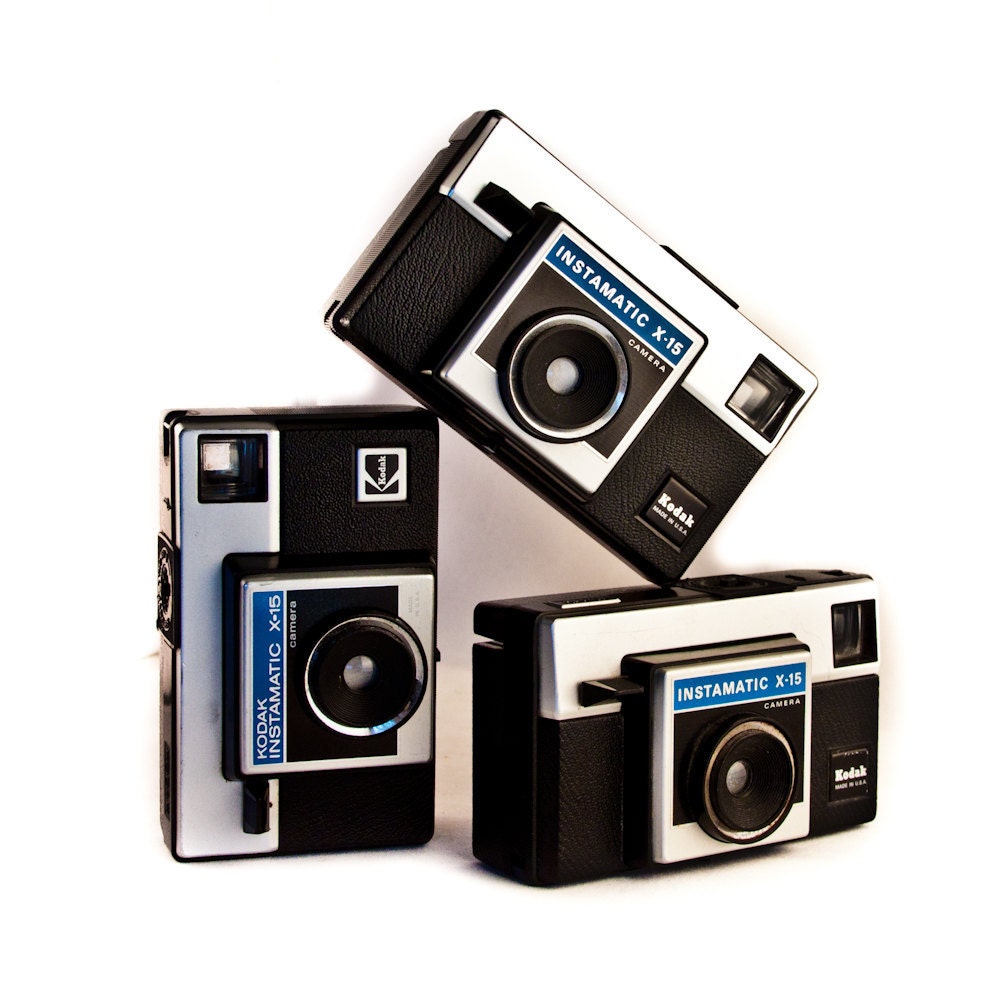 Vintage Camera Lot Instant Collection Photography Equipment, Film, Manual Cameras, Home Decor, Office Decor