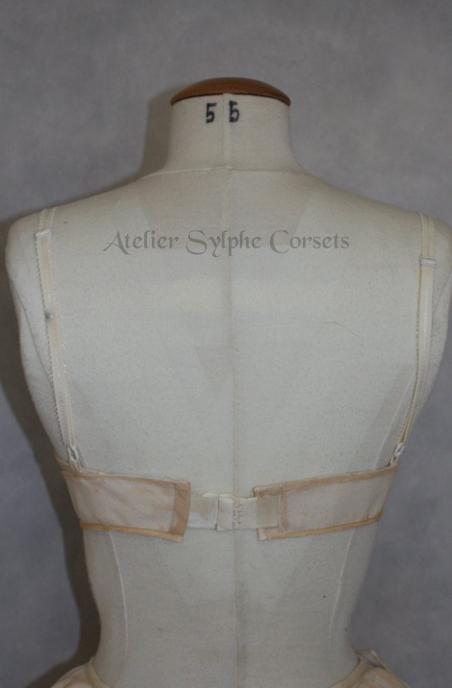 Tea dying bra in pirate steampunk tea dying style Smal size