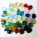 Vintage Rainbow Collection sea glass - Lot DC089