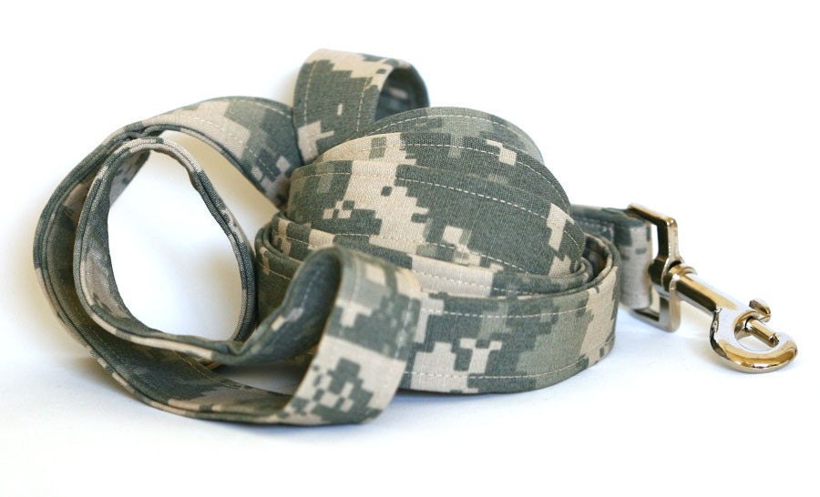 6 ft Wide Leash - Army Digital Camo ACU