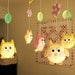 Baby crib mobile, owl mobile "Cute owl - Yellow"