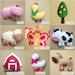 Making your own mobile for your baby - Baby crib mobile, safari mobile, animal mobile, jungle mobile, bird mobile, felt Mobiles