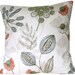 Woodland red, dusty blue, dusty green, taupe, off white, 16x16 pillow cover, cushion cover, decorative pillow, throw pillow, designer pillow