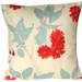 Throw pillow cover -16x16 pillow cover - Malus red