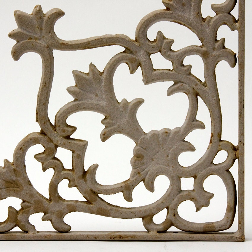 Shelf Brackets - Cast Iron, Vintage