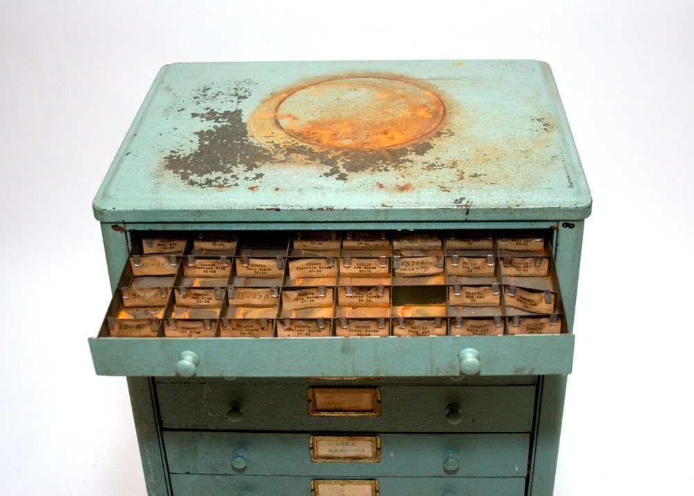 Reserved - 1933 Sea Foam Green Chevrolet Merchandising Cabinet