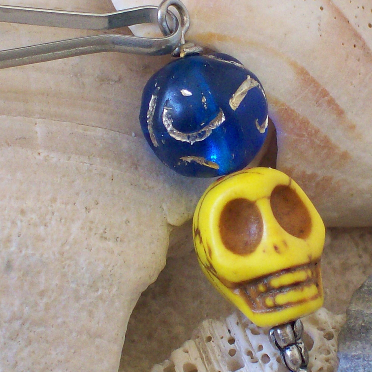 Sugar Skull Zombie Charm