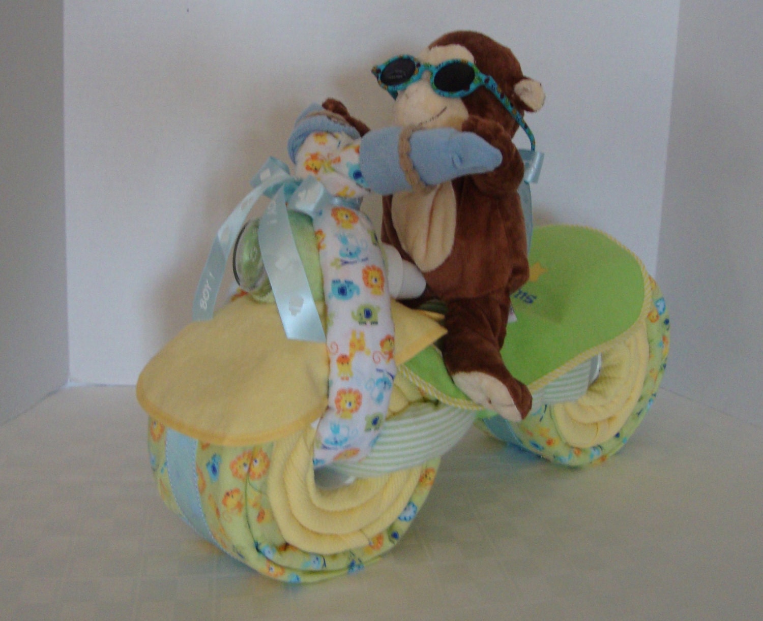 Baby Shower Motorcycle Cake / Diaper CakeTricycle Trike Baby Shower