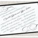 Black Tie Wedding Invitation - Formal Script