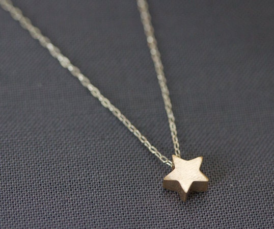 Super Star Necklace in Bronze