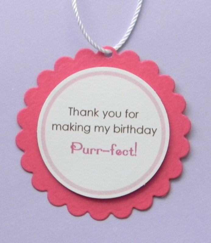 handmade KITTEN birthday favor tags Il_170x135