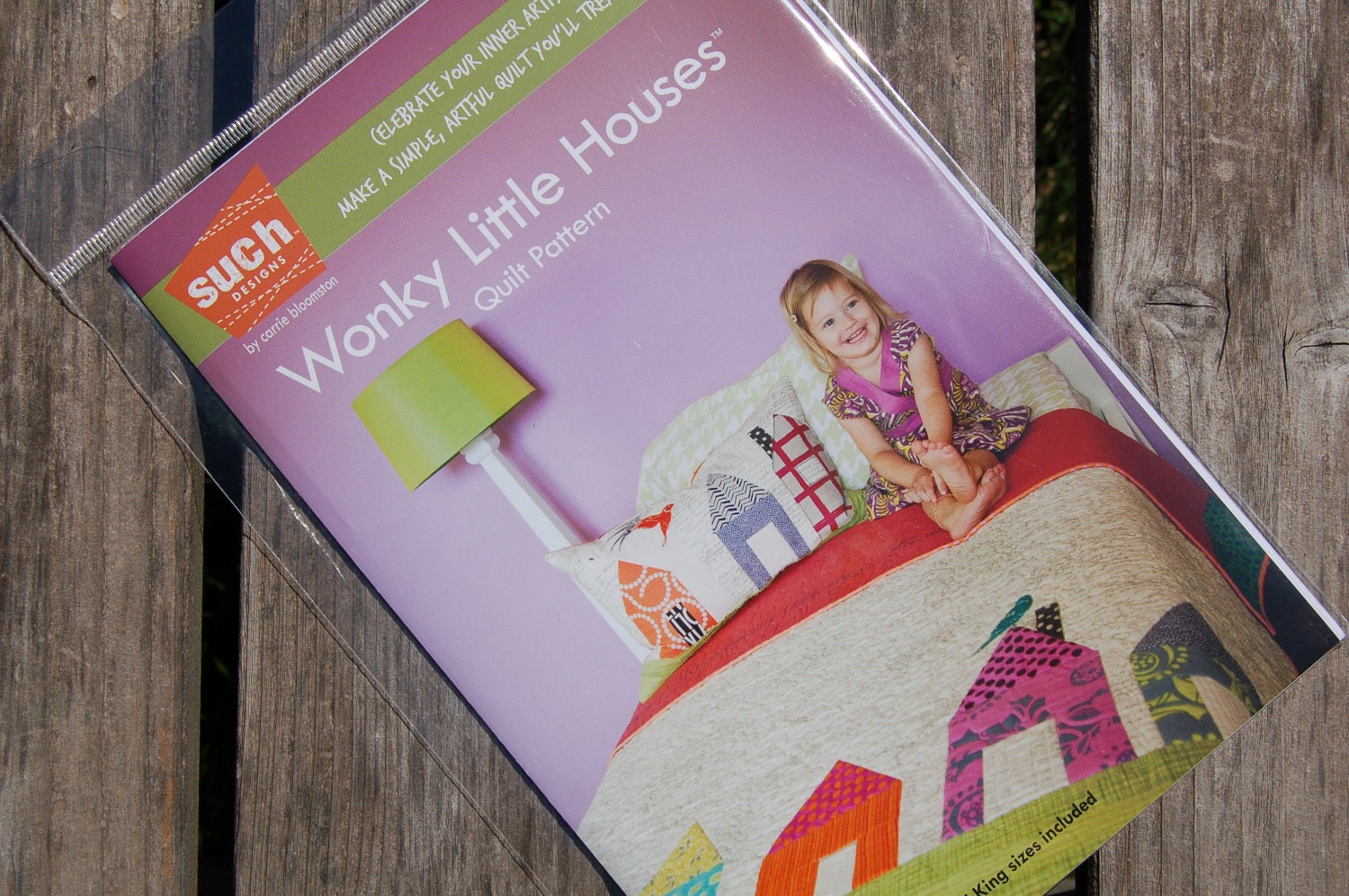 Wonky LIttle Houses Quilt Pattern- Such Designs