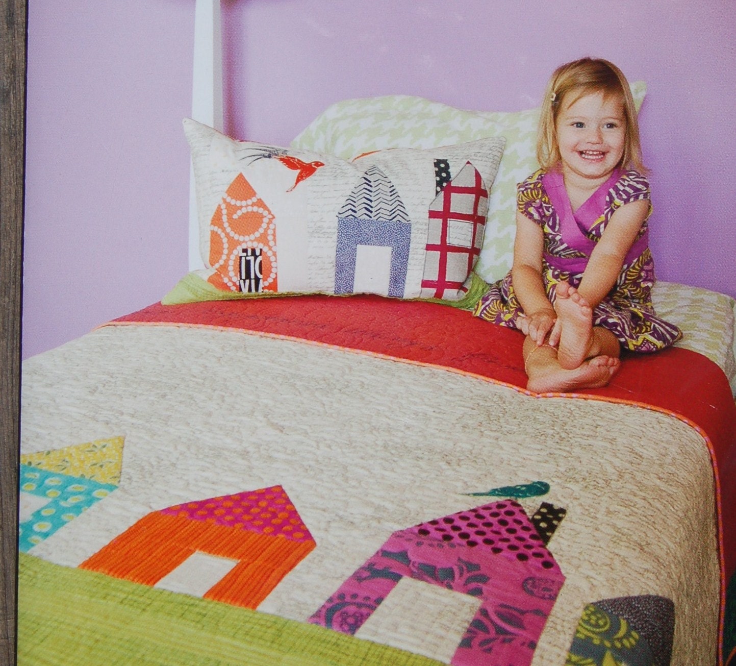 Wonky LIttle Houses Quilt Pattern- Such Designs