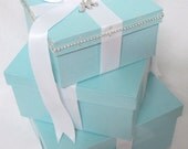 Centerpiece Box for Wedding, Sweet 16, Party with Swarovski Crystals (12x10)