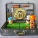 RESERVED for Meg - Vintage - Picnic in a Suitcase