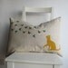 Cat and Butterflies - Pillow Cover