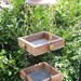 The Glen Double Decker Bird Cafe, Recycled Bird Feeder Tray