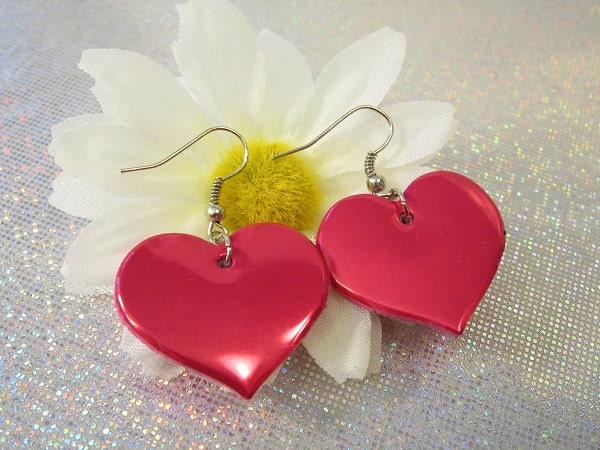 Soda Can Jewelry - Pink Earrings - Teen Gift Il_170x135