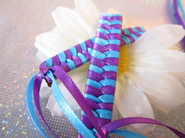 Retro Braided Ribbon Barrettes - Spring Hair Clip - Tween Il_570xn