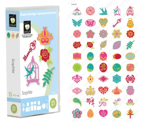 Circle Exclusive SOPHIE Die Cut Cricut Cartridge by AmyBugCrafts