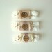 25 Baby Girl Shower Soap Favors // Pink-Red // Custom Label - Individually Wrapped - Vegan Organic Cold Process Soap