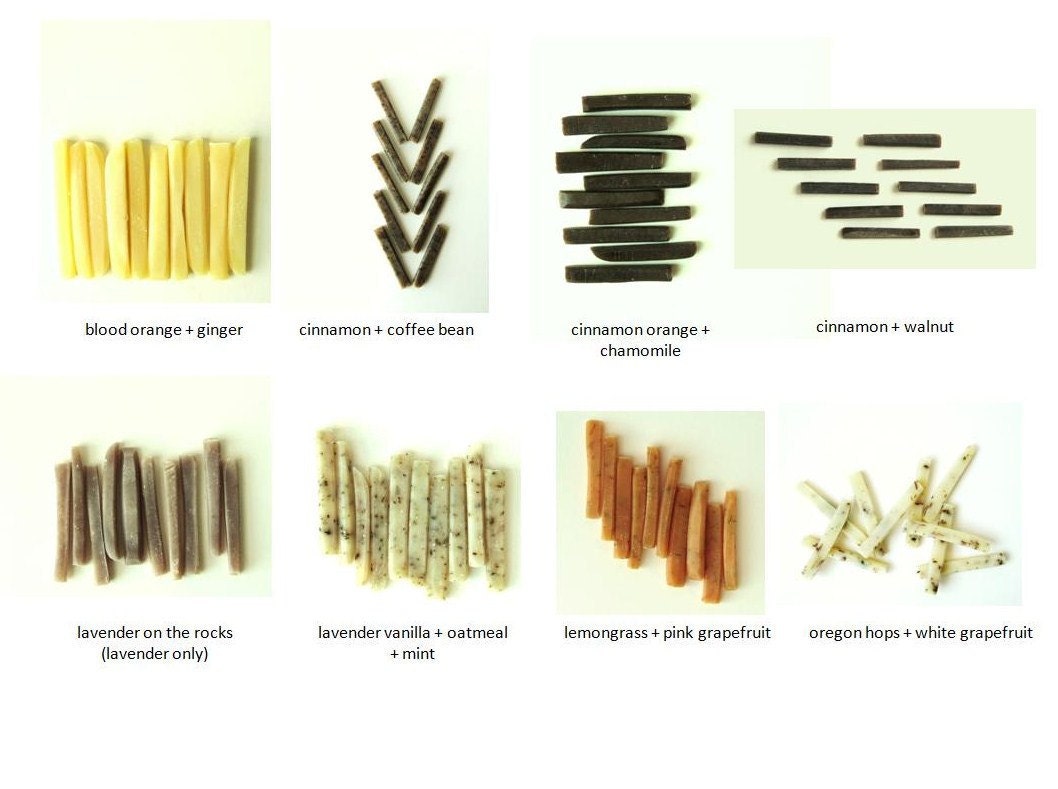 25 Packs of Adventure Sticks - Travel Size Soap - Soap To Go. - Vegan Cold Process Soap Sticks - Outdoor Wedding Favors