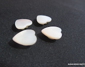 Buttons 4 Heart Shaped Shank Style