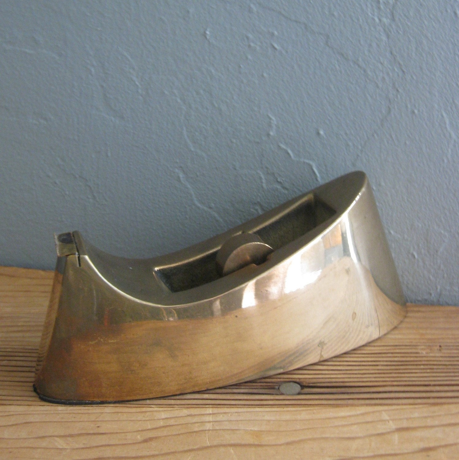 Brass Tape Dispenser by handandtable on Etsy