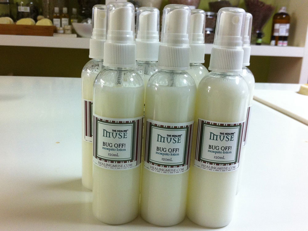 Bug Off Mosquito Repellent All Natural Fresh Made Lotion
