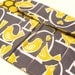 Privacy Pouch - Michael Miller Grey Citron and Black - Ready to Ship