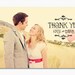 Wedding Thank You Card or Magnet - Sunnyside