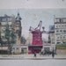 Antique French Postcard with Belgian stamp - Paris - Le Moulin Rouge - Early 1900s