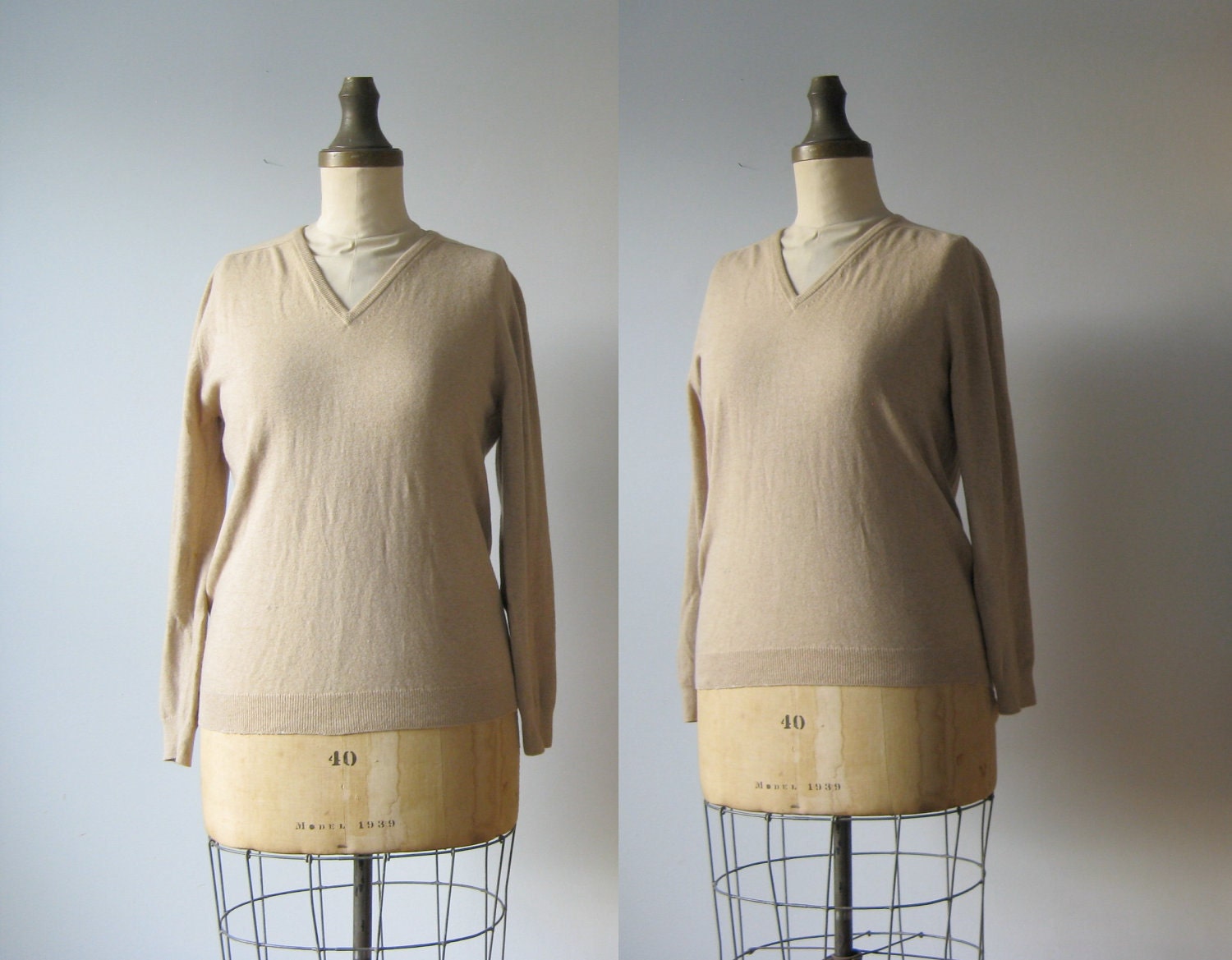 vintage cashmere sweater // Pringle sweater