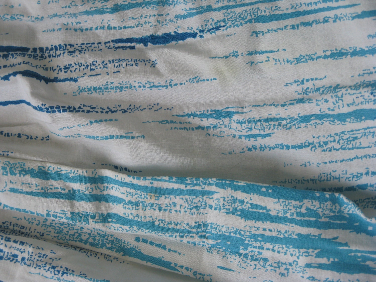 vintage 1950s dress / 50s dress / Blue Skies
