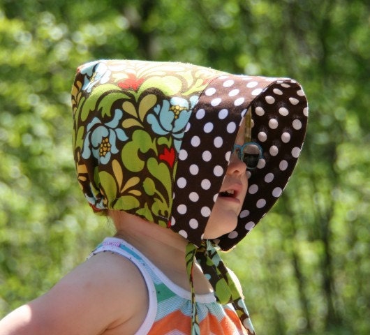 Sun Bonnet PDF Pattern Reversible - instant download