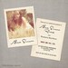 Vintage Graduation Invitation Announcement Polaroid - the "Alexa"