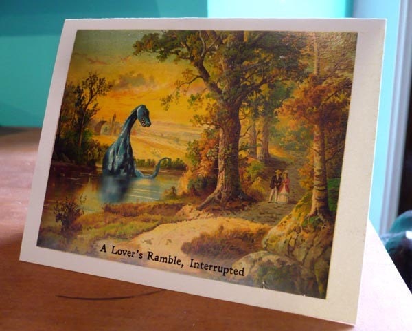 A Lover's Ramble Love Card