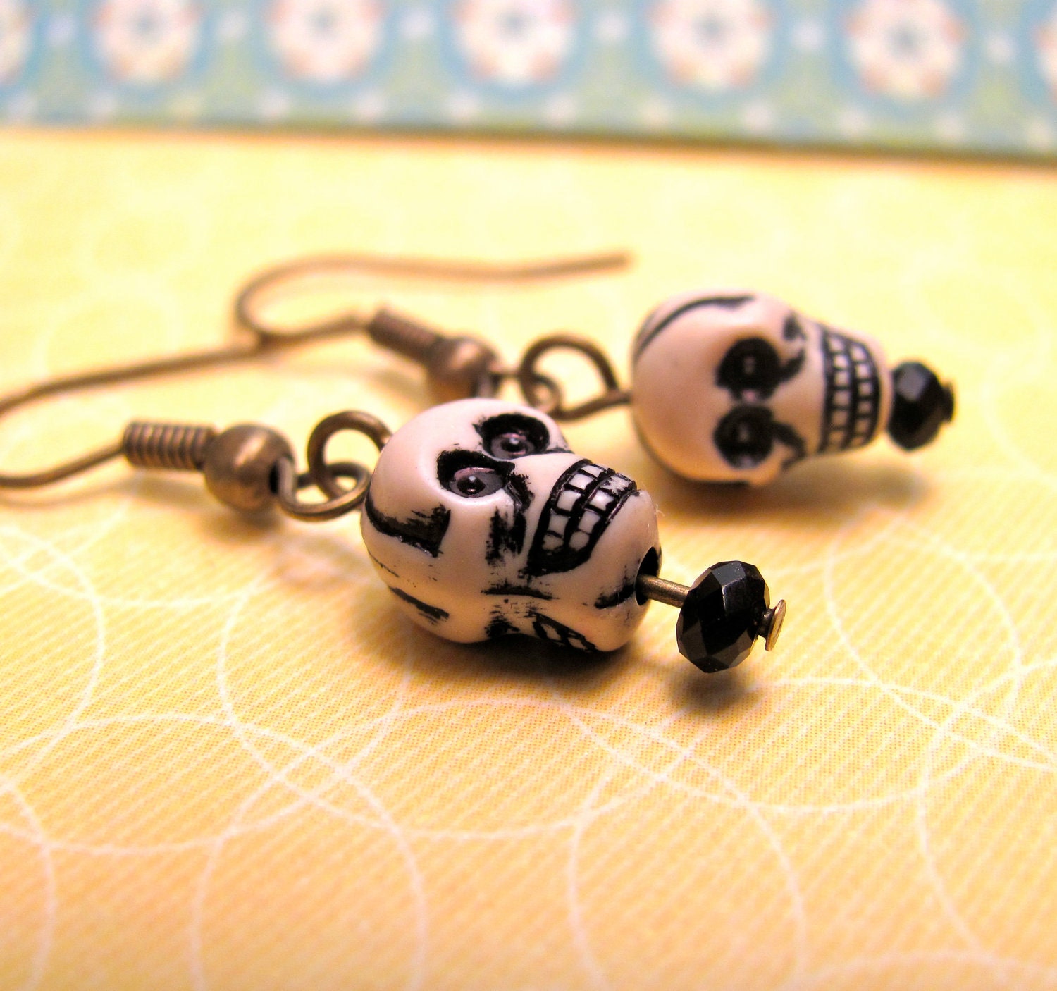 Tiny Skull Earrings