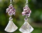 Exquisite, Long and Sexy, Fresh Water Pearl Earrings