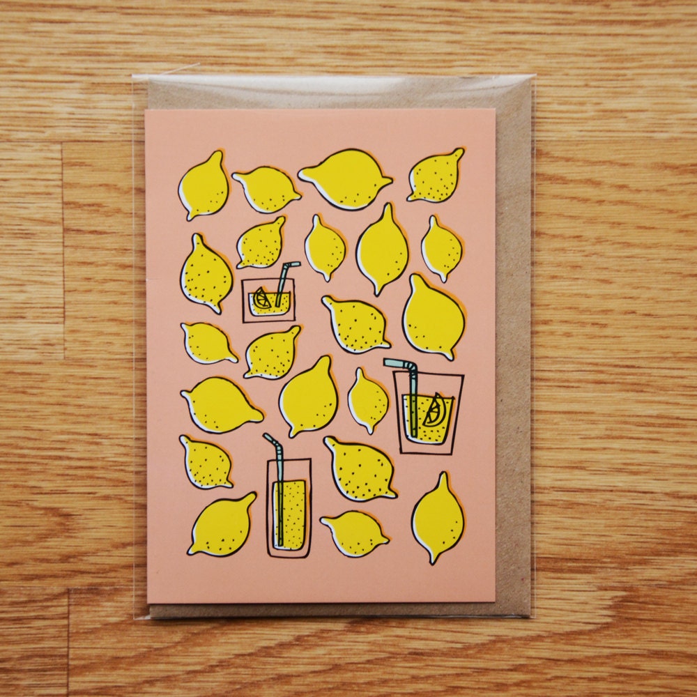 Lemonade Greeting Card