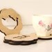 plywood two for tea coasters