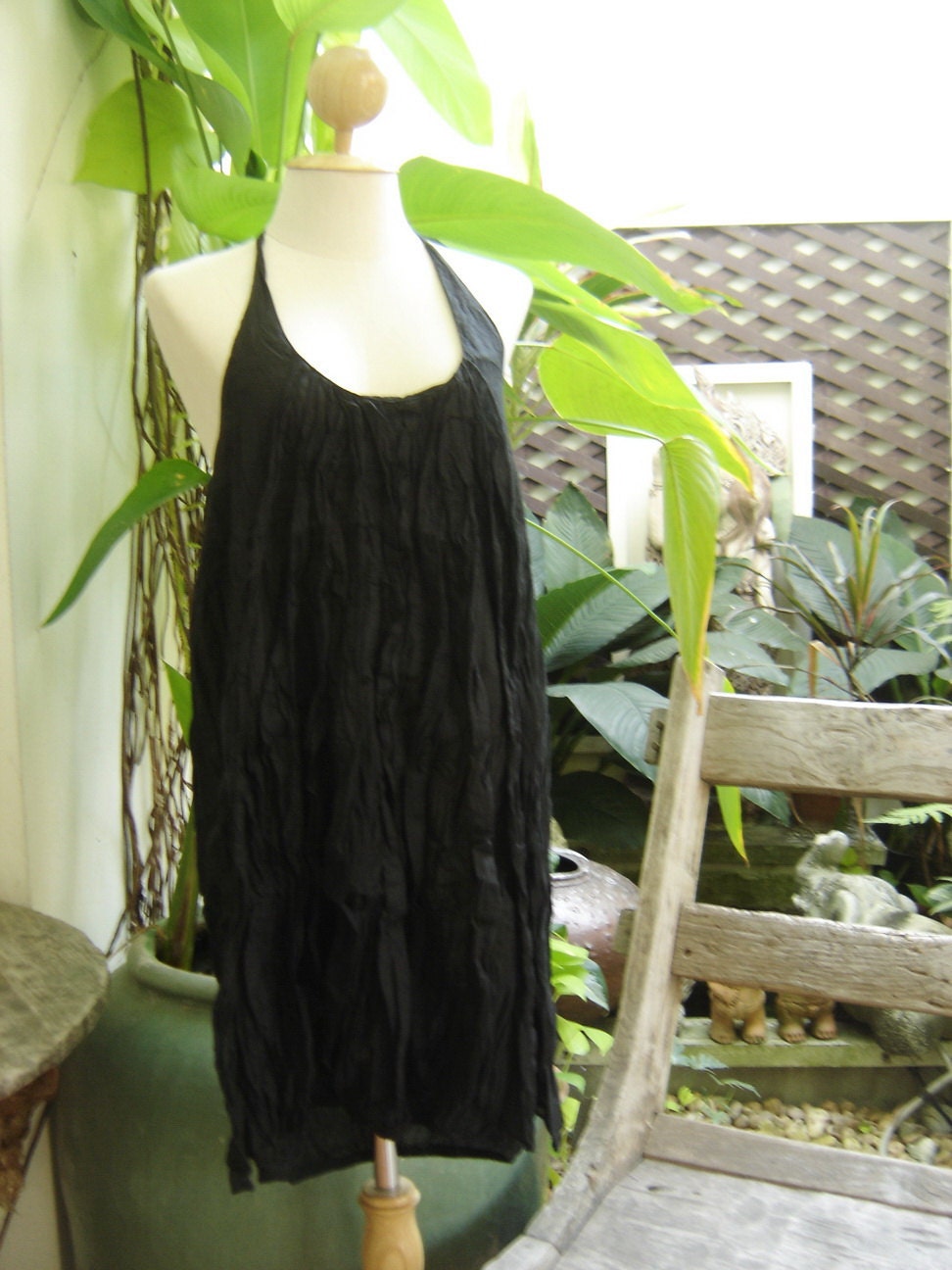 Summer Ruffles Dress - Black