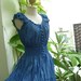 Princess Cotton Dress - Blue