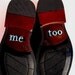 His "Me Too" Shoe Stickers in Blue Glitter Something Blue for His shoes - or customizing available
