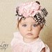 Wild about you pink and cheetah print flower headband