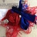 Stars and Stripes Fourth of July Patriotic Headband with Feathers